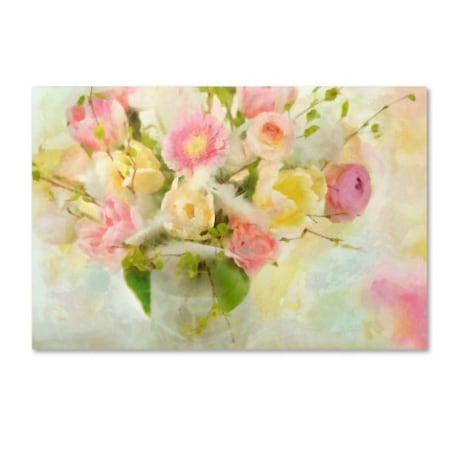 Trademark Fine Art Cora Niele 'Easter Bouquet' Canvas Art, 16x24 ALI16445-C1624GG